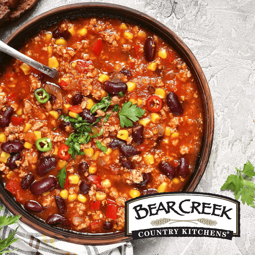 BEAR CREEK served bowl with toppings illustrating customizable flavor and comfort