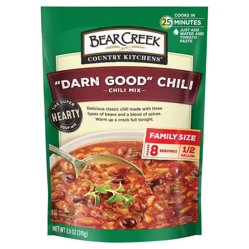 BEAR CREEK front packaging showing product and serving suggestion benefiting quick meals