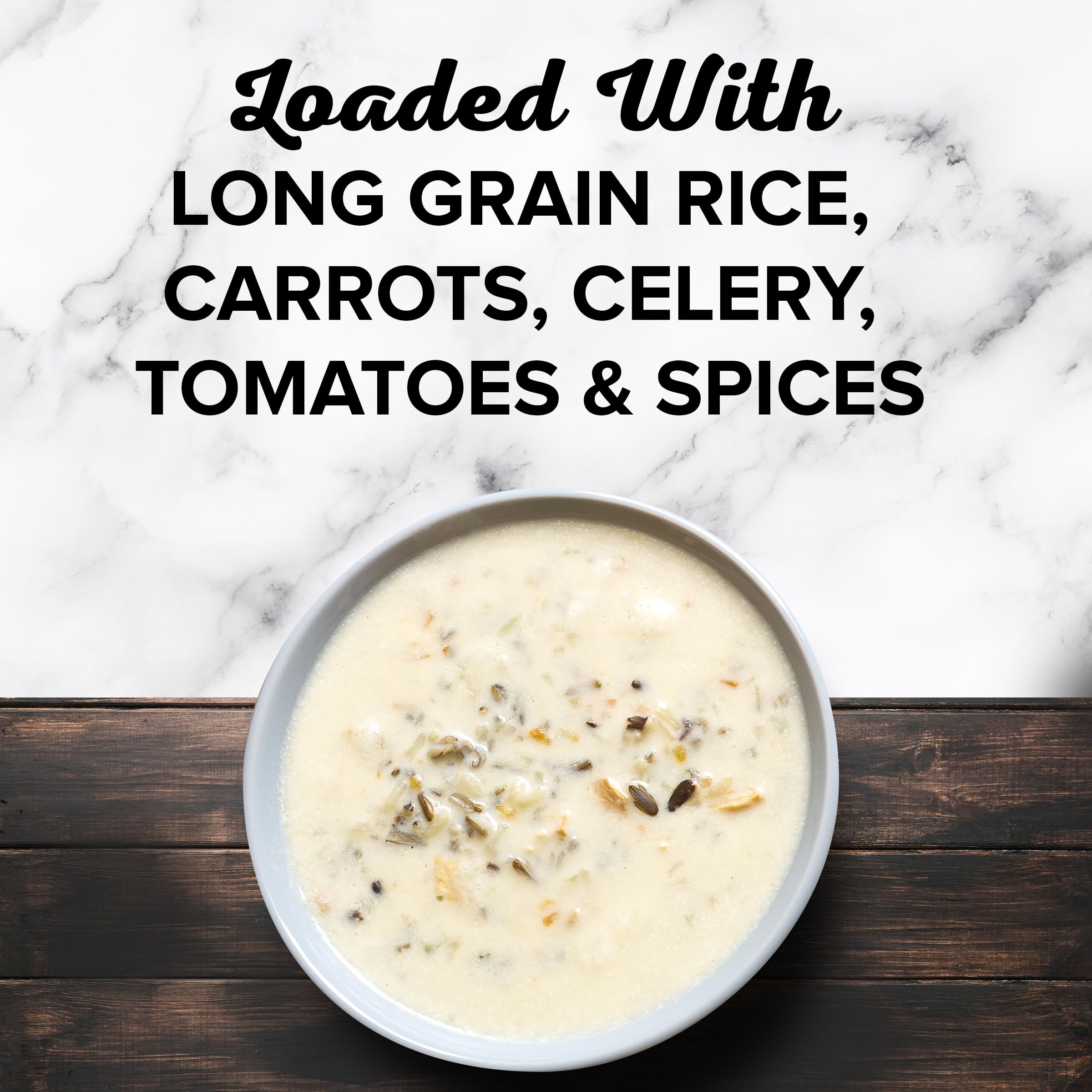BEAR CREEK creamy wild rice soup served in bowl highlighting hearty texture and warmth