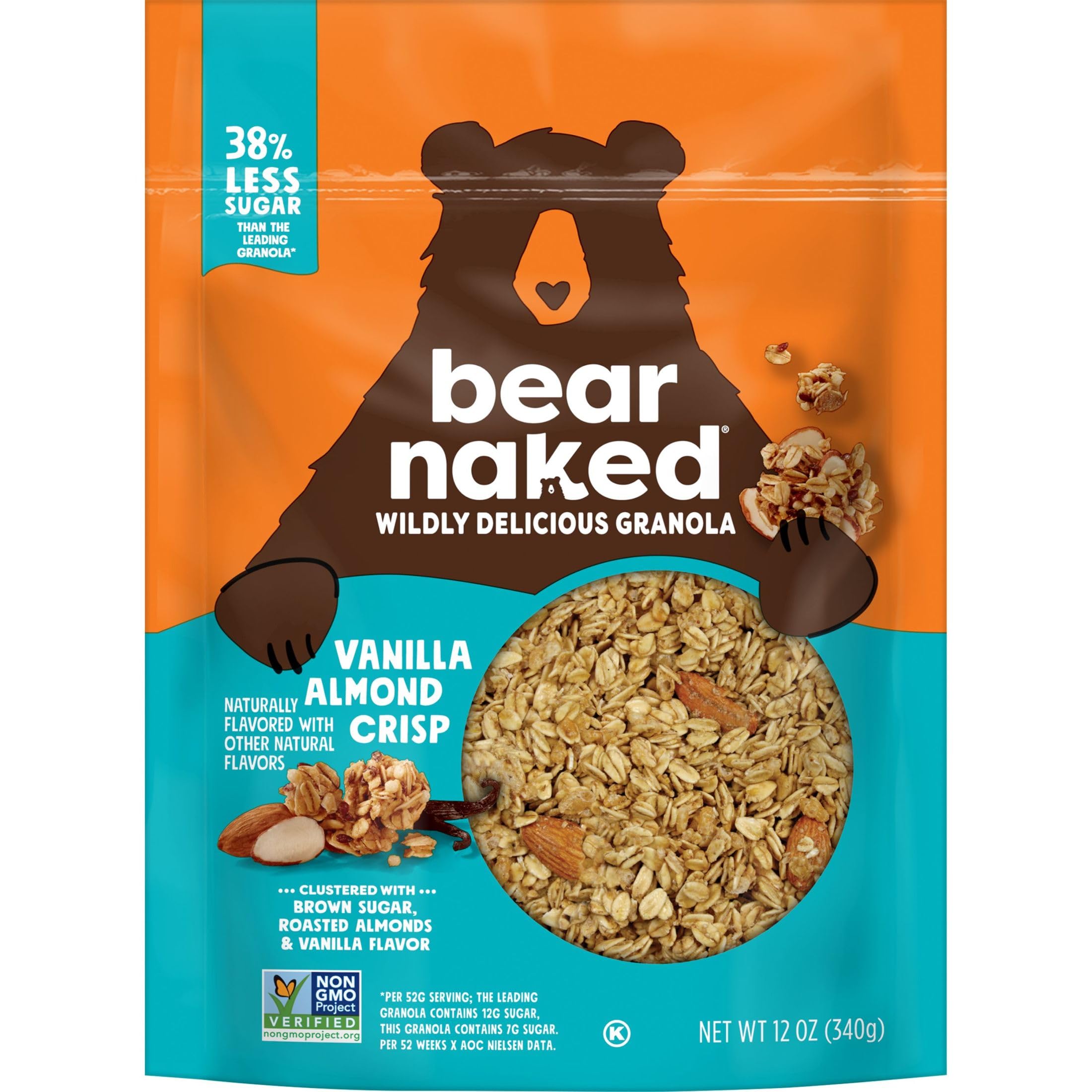 Bear Naked bowl on breakfast table with fruit showing versatile serving options