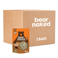 Bear Naked front packaging showing bag and branding for grab-and-go convenience