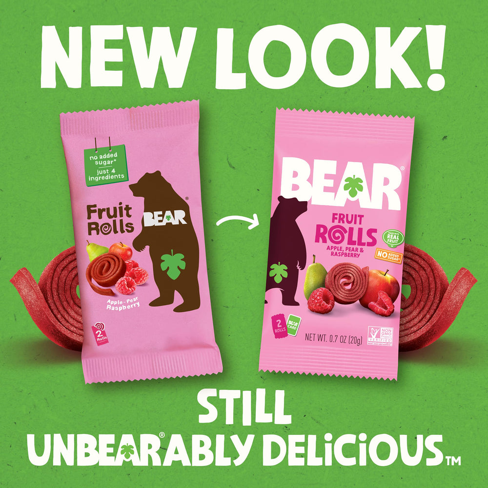 BEAR single 20g pack opened revealing two rolls and quick grab convenience