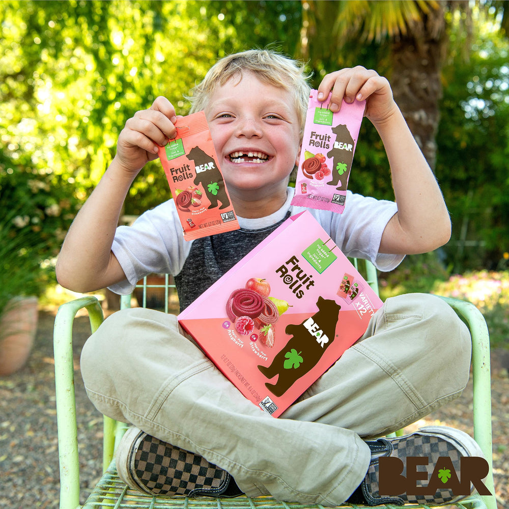 BEAR rolls tucked in a child’s lunchbox for easy healthy packing