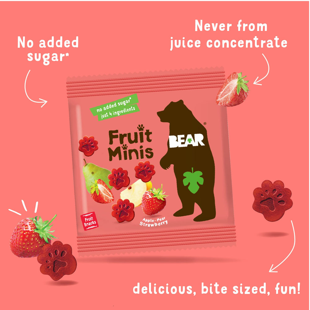 BEAR ingredient label close-up showing simple transparent ingredients