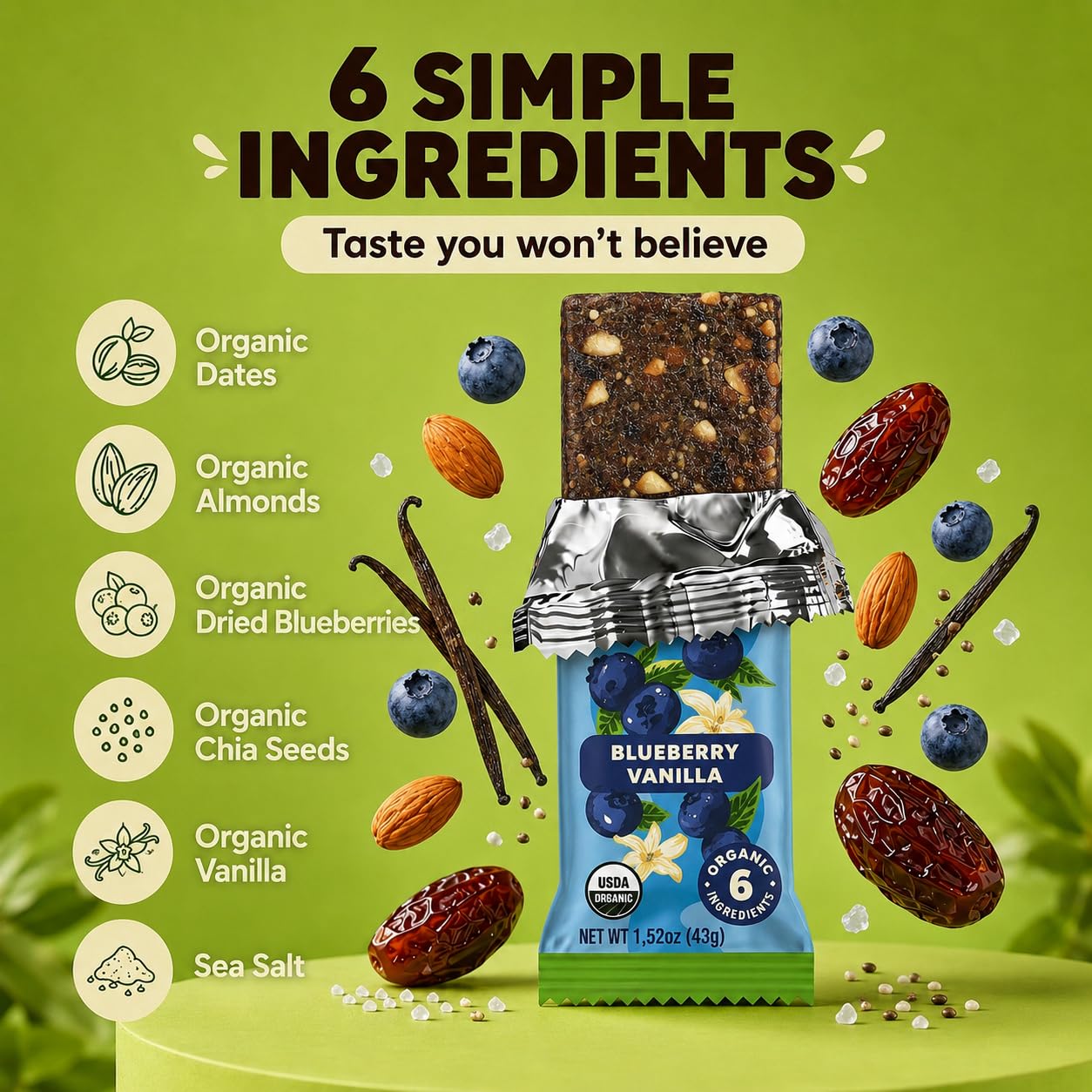 Bearded Brothers single unwrapped bar highlighting texture and clean ingredients
