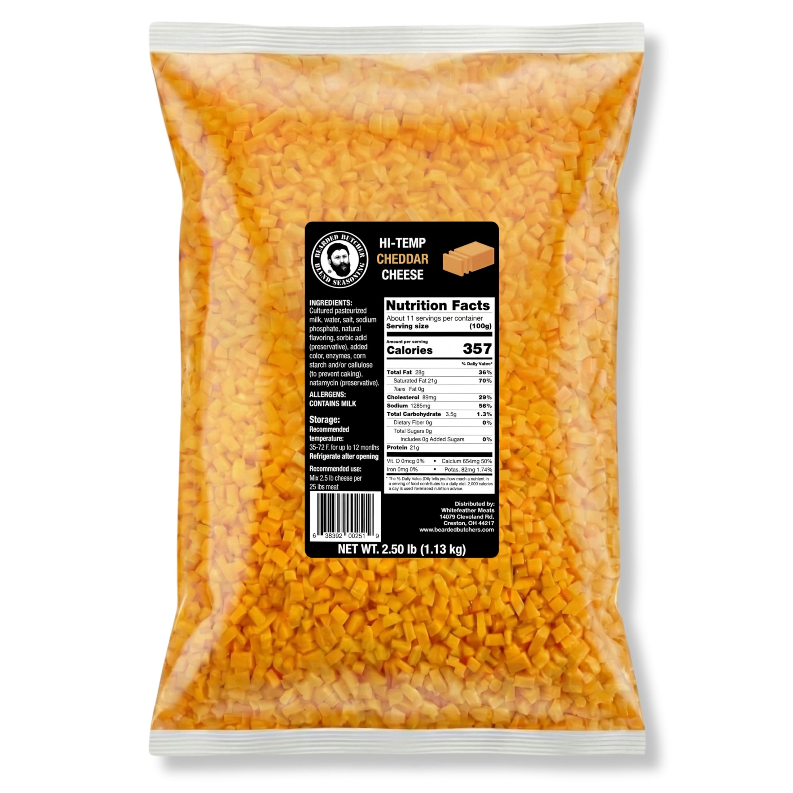 Bearded Butcher Blend front packaging showing product name and weight