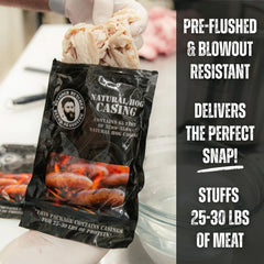 Bearded Butcher Blend open bundle in salt brine ready to rinse and use
