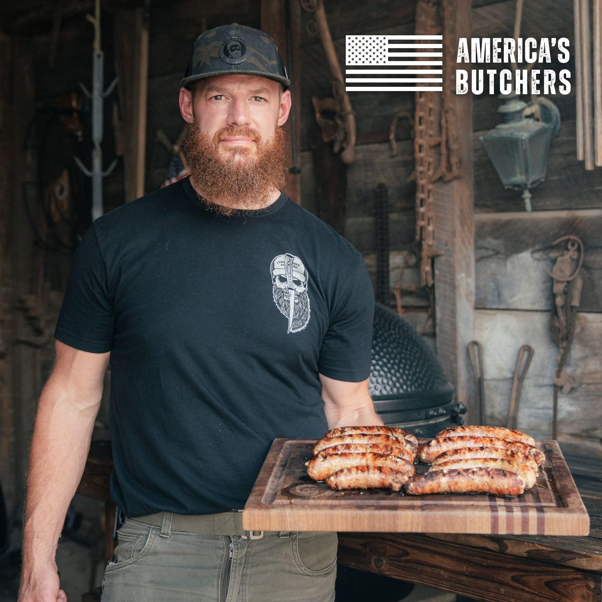 Bearded Butcher Blend resealable pack stored in fridge preserving freshness