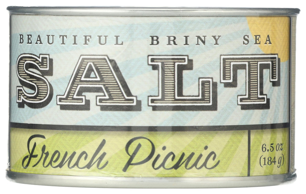 Beautiful Briny Sea front packaging showing jar and label, enhances shelf appeal