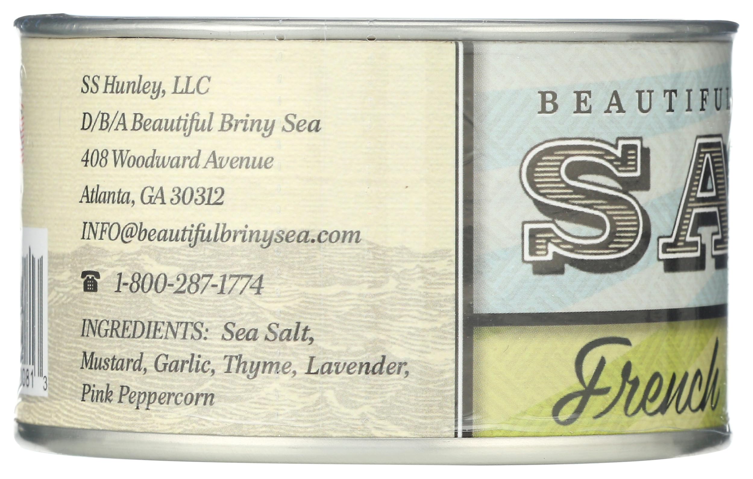 Beautiful Briny Sea finishing a fresh salad, adds herbaceous brightness