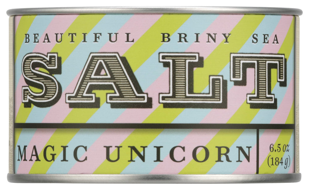 Beautiful Briny Sea jar front label showing product name and size