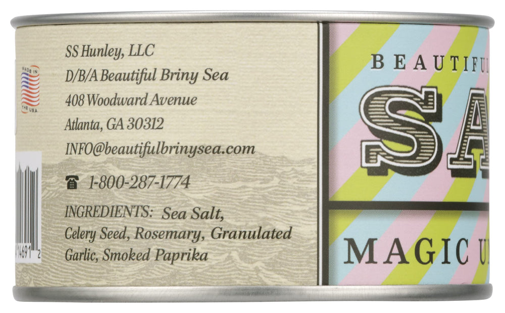 Beautiful Briny Sea sprinkled on grilled steak for savory finish