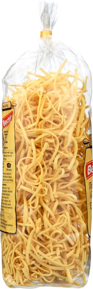 Bechtle close-up of egg spaetzle texture highlighting tender egg-enriched noodles for rich flavor