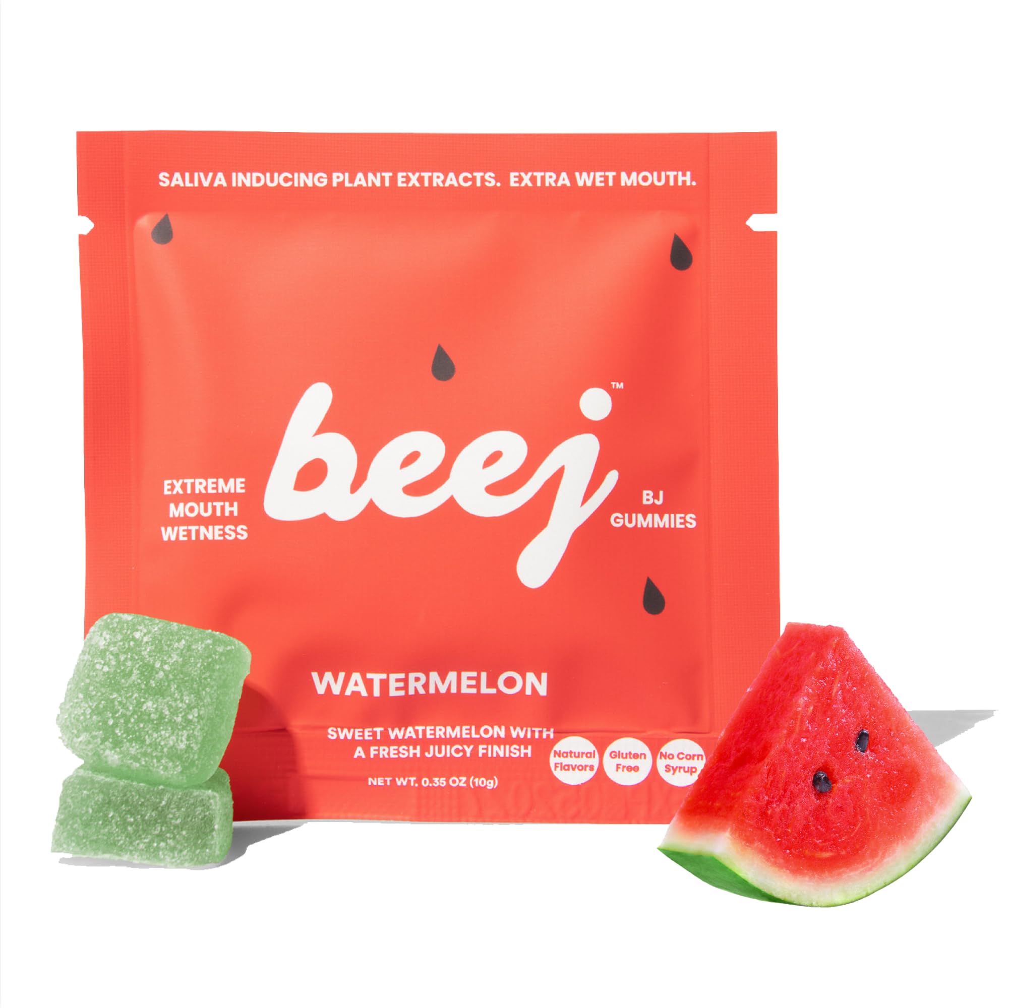 BEEJ watermelon front packaging showing brand and discreet gifting benefit