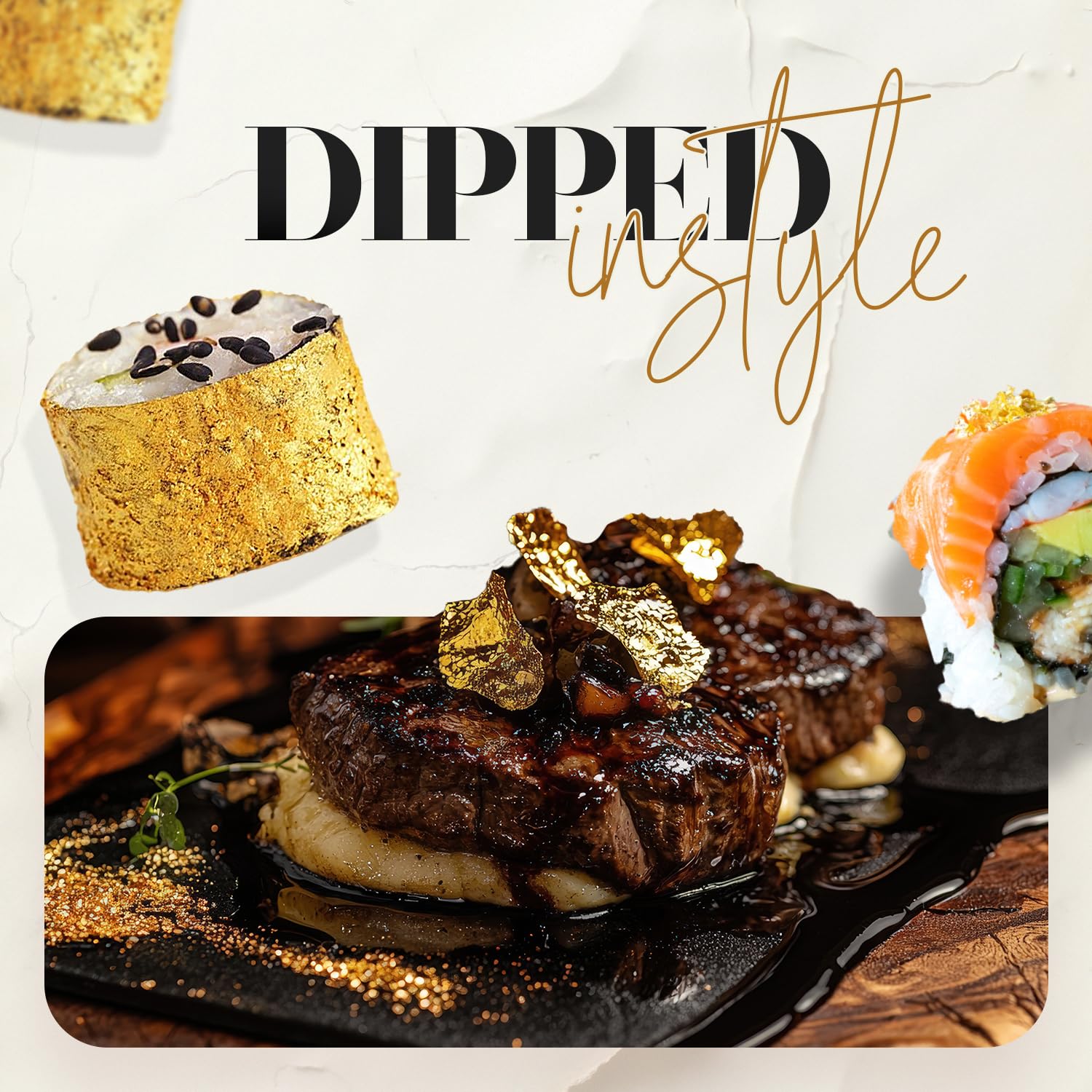 BeePoint label and ingredient list detail proving food-grade 24K gold safety