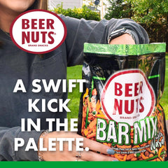 BEER NUTS cheese stix closeup highlighting cheesy bite benefit