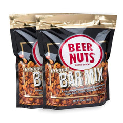 BEER NUTS front packaging showing resealable 32 oz bag and brand