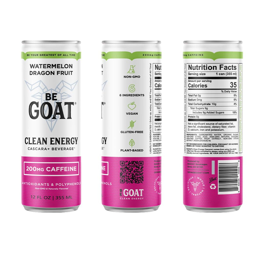 Person enjoying BeGOAT outdoors emphasizing brand and clean energy for active lifestyles