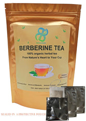 Behestora loose ingredients display of turmeric ginger cinnamon rooibos for visual quality