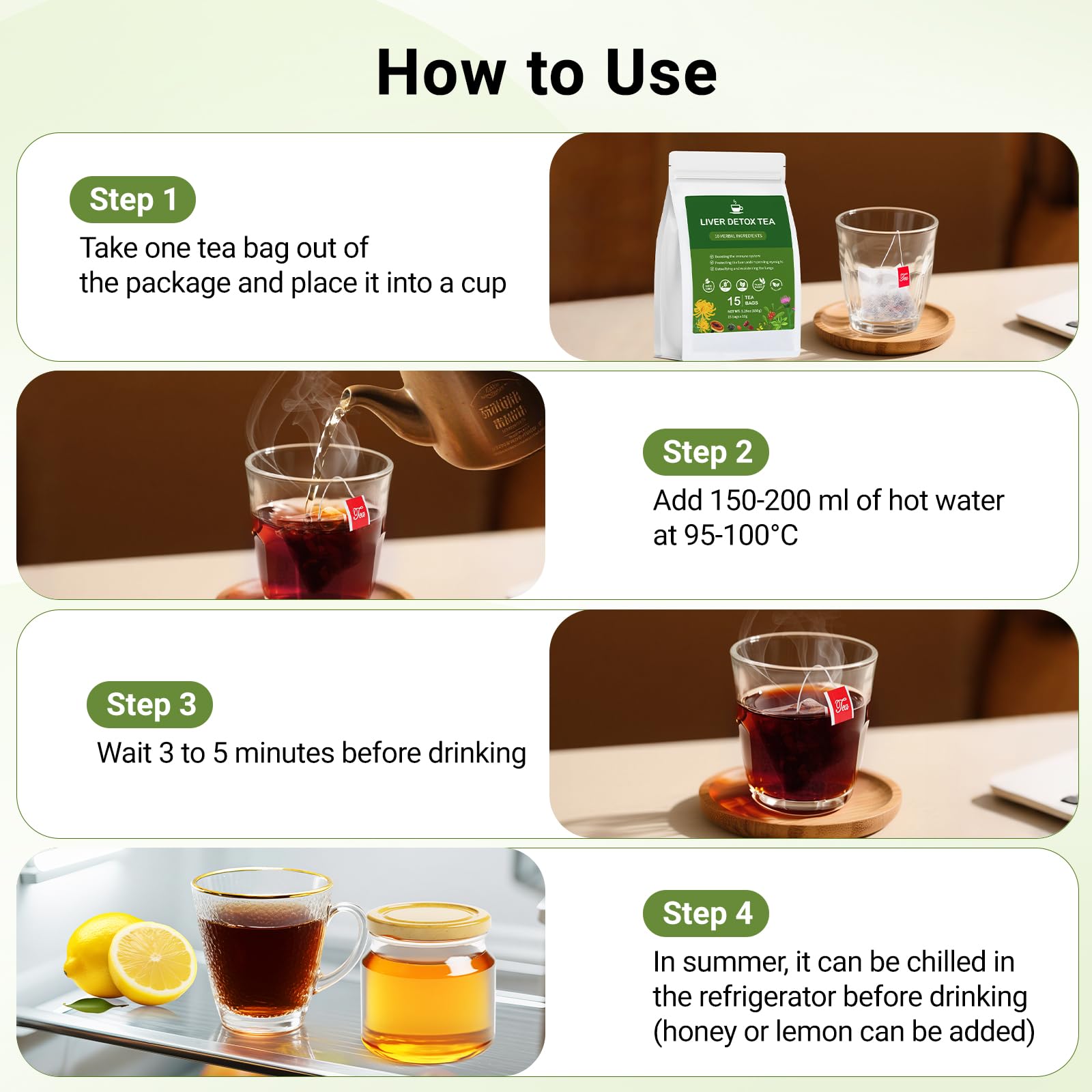 BeleePlanner iced tea in glass with ice and lemon, suggests refreshing chilled serving