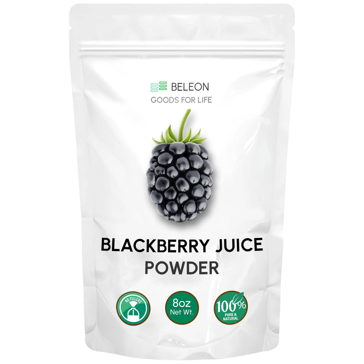 Beleon Goods For Life jar front view showing label and natural benefit