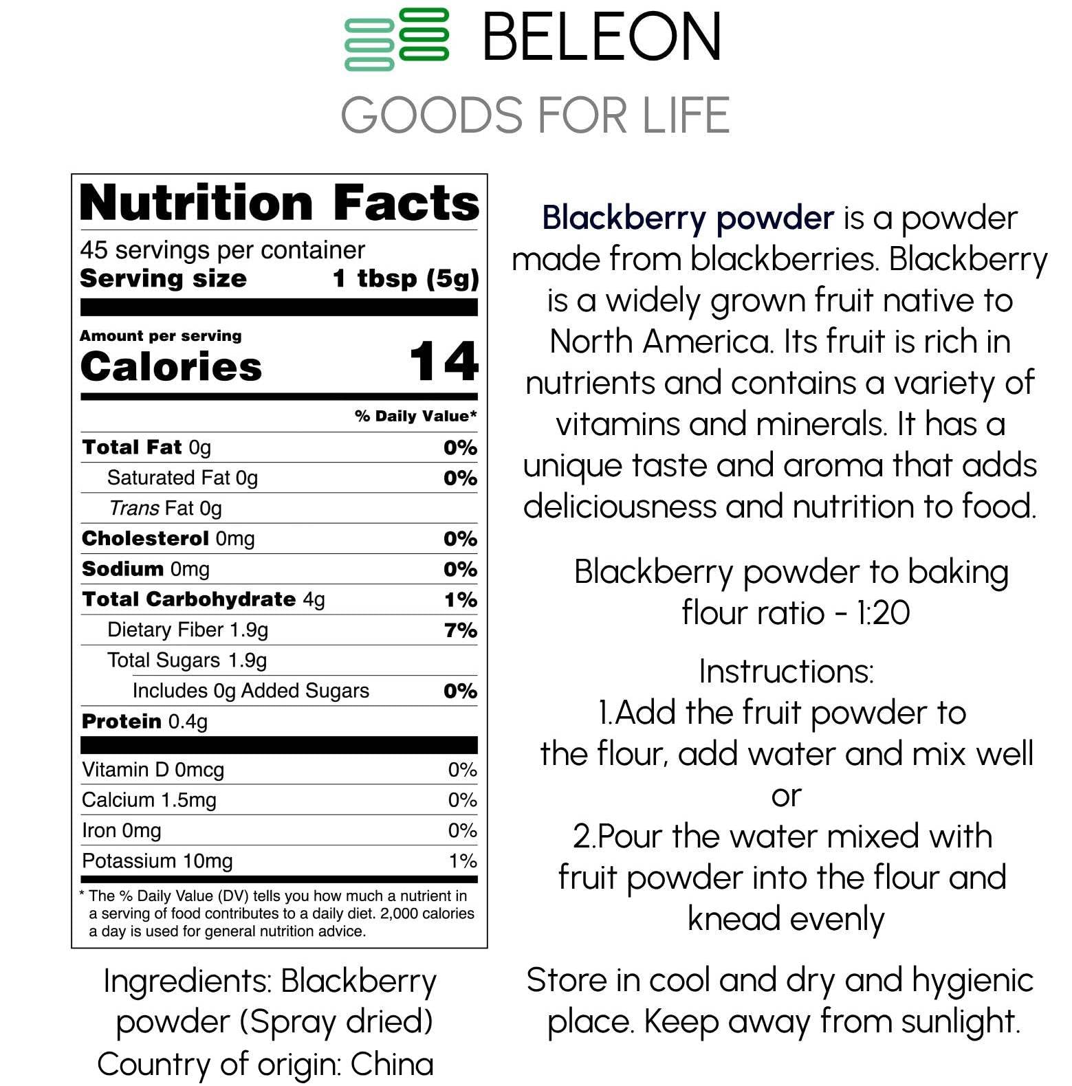 Beleon Goods For Life scoop of powder close-up for easy measuring