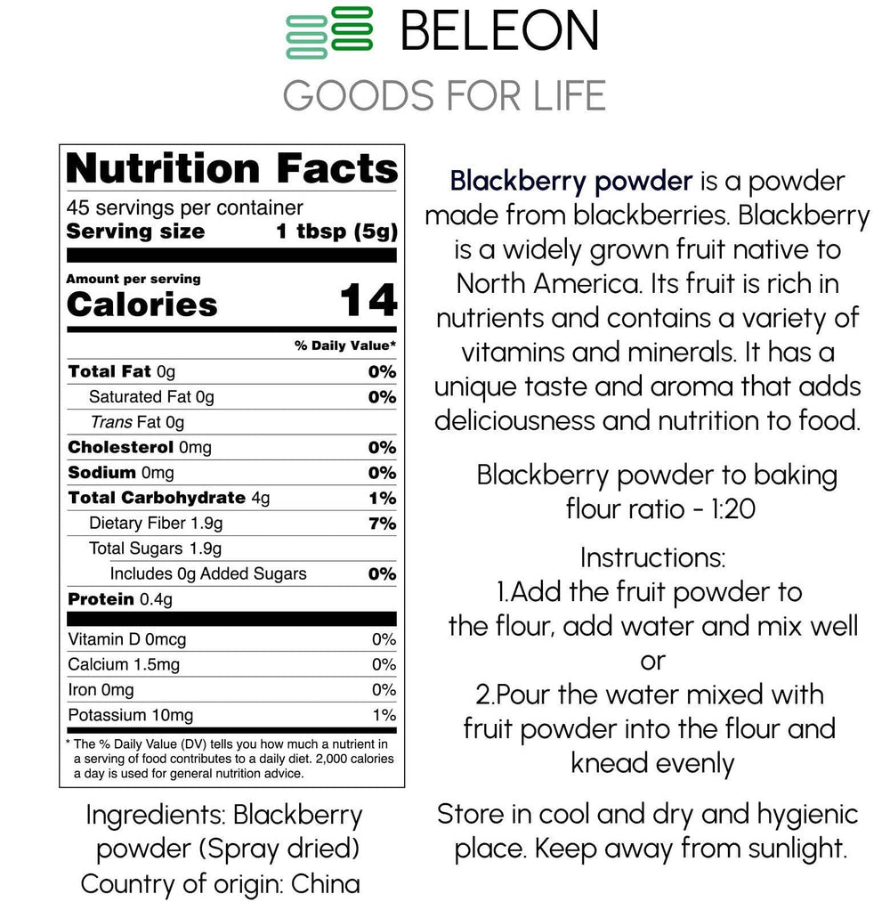 Beleon Goods For Life scoop of powder close-up for easy measuring