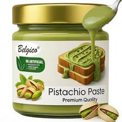 Belgico front packaging 7oz jar showing product name and premium look benefits authenticity