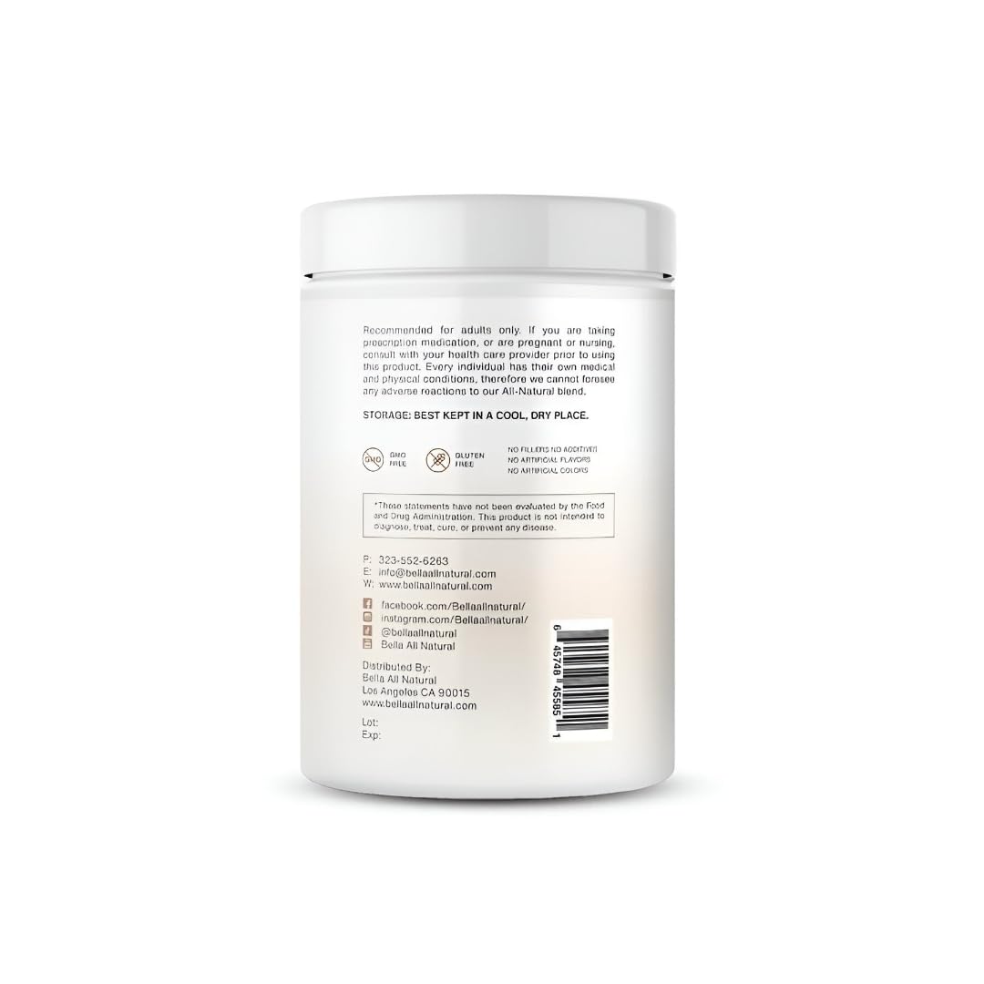 Bella All Natural pouring mixed coffee into glass showing easy cold brew preparation