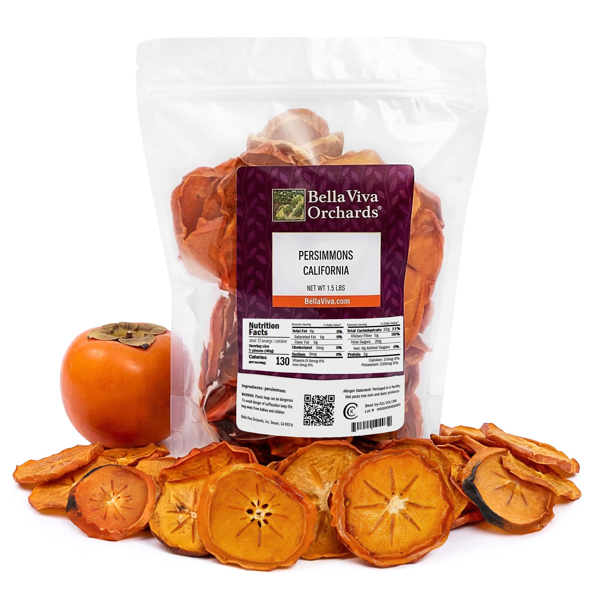 Bella Viva front packaging showing resealable bag and product branding for convenient snacking