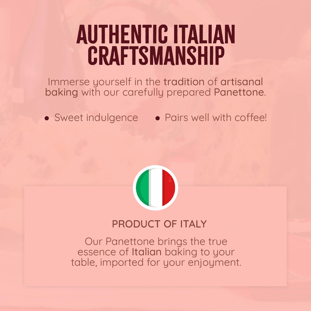 Bell'Amore ingredients label view showing butter, eggs and fruit for quality assurance