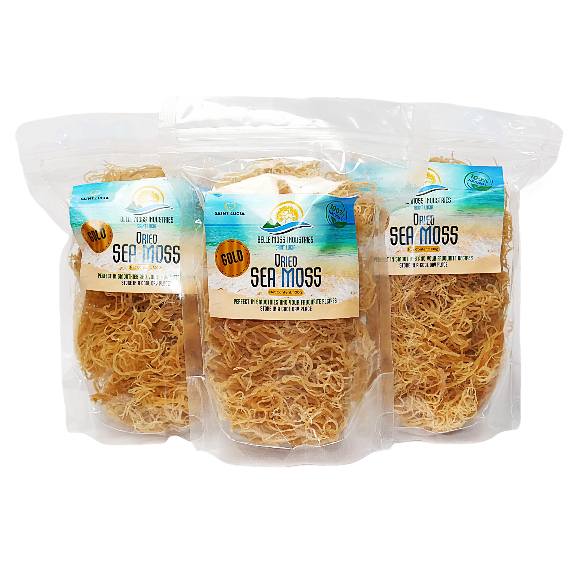 Belle Moss soaked sea moss in bowl demonstrating rehydration and easy prep