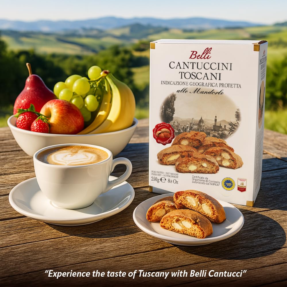 Belli product label made in Tuscany reassuring genuine Italian origin