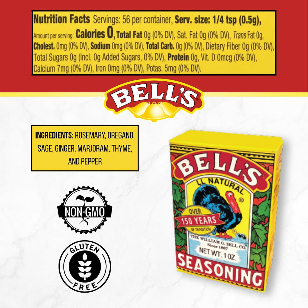BELL'S close-up of herbs showing texture and natural ingredients benefit
