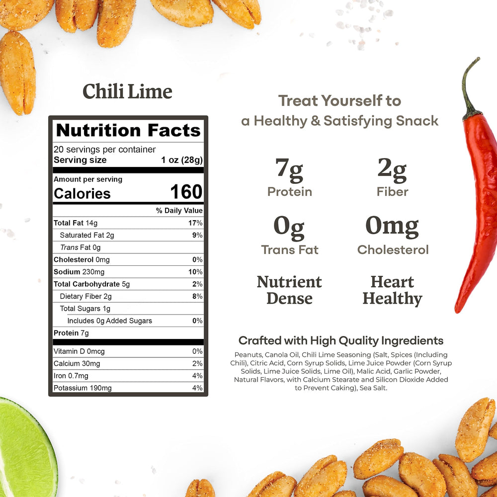 Belmont Peanuts size comparison in hand illustrating extra-large kernel advantage