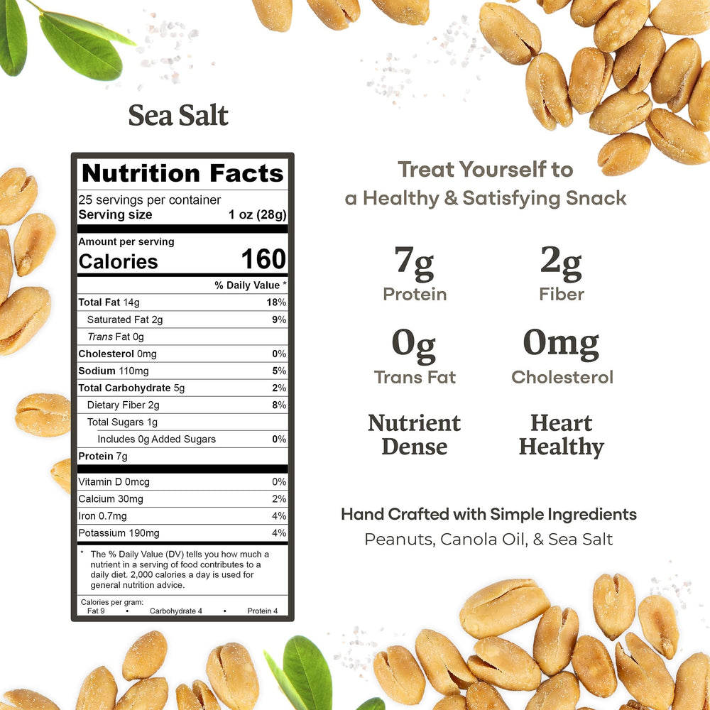Belmont Peanuts bags on family farm table showing small-batch origin and quality