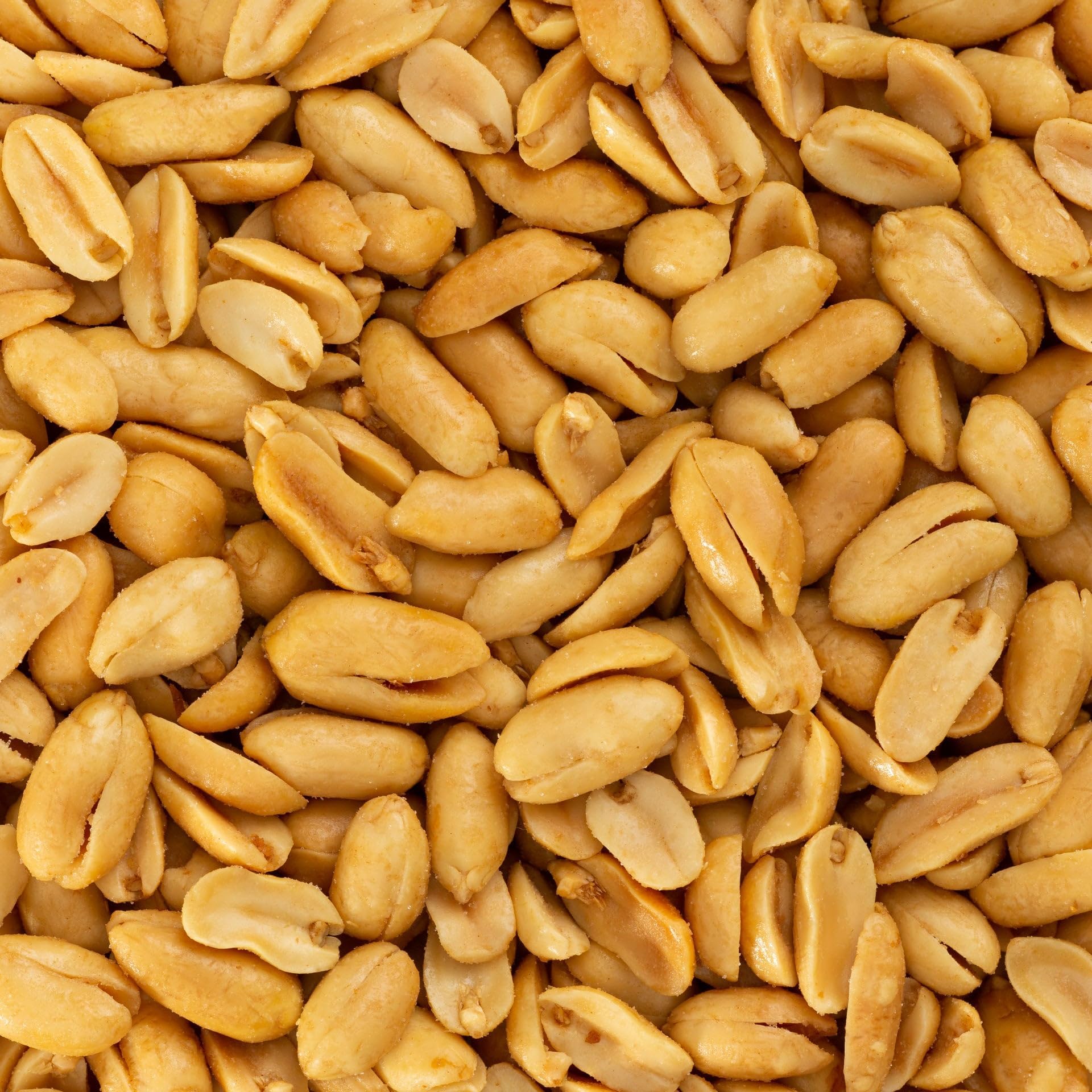 Belmont Peanuts handful served in palm showing portion size benefit