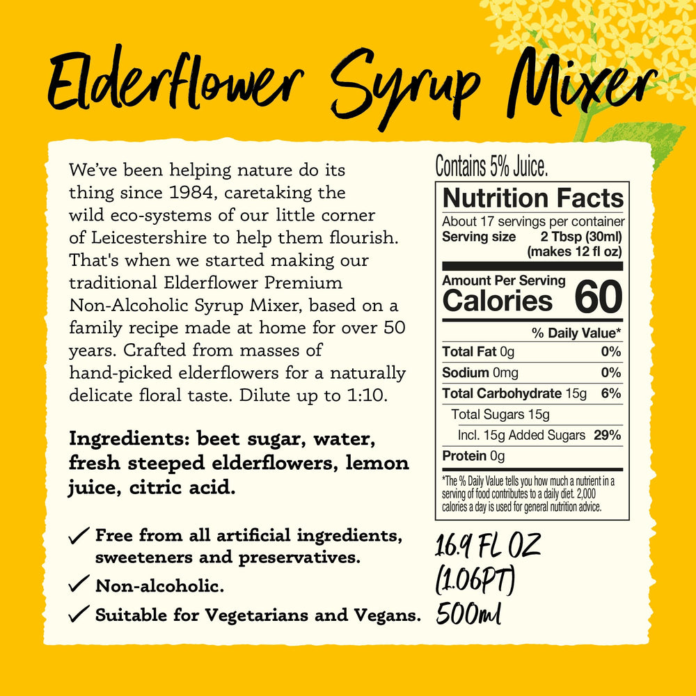BELVOIR FRUIT FARMS syrup pour detail showing glossy texture and easy mixing