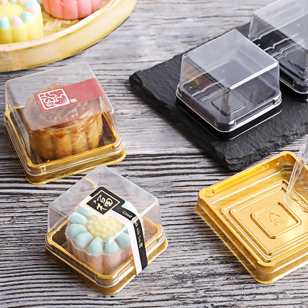 BenRan open box revealing interior support that preserves dessert shape