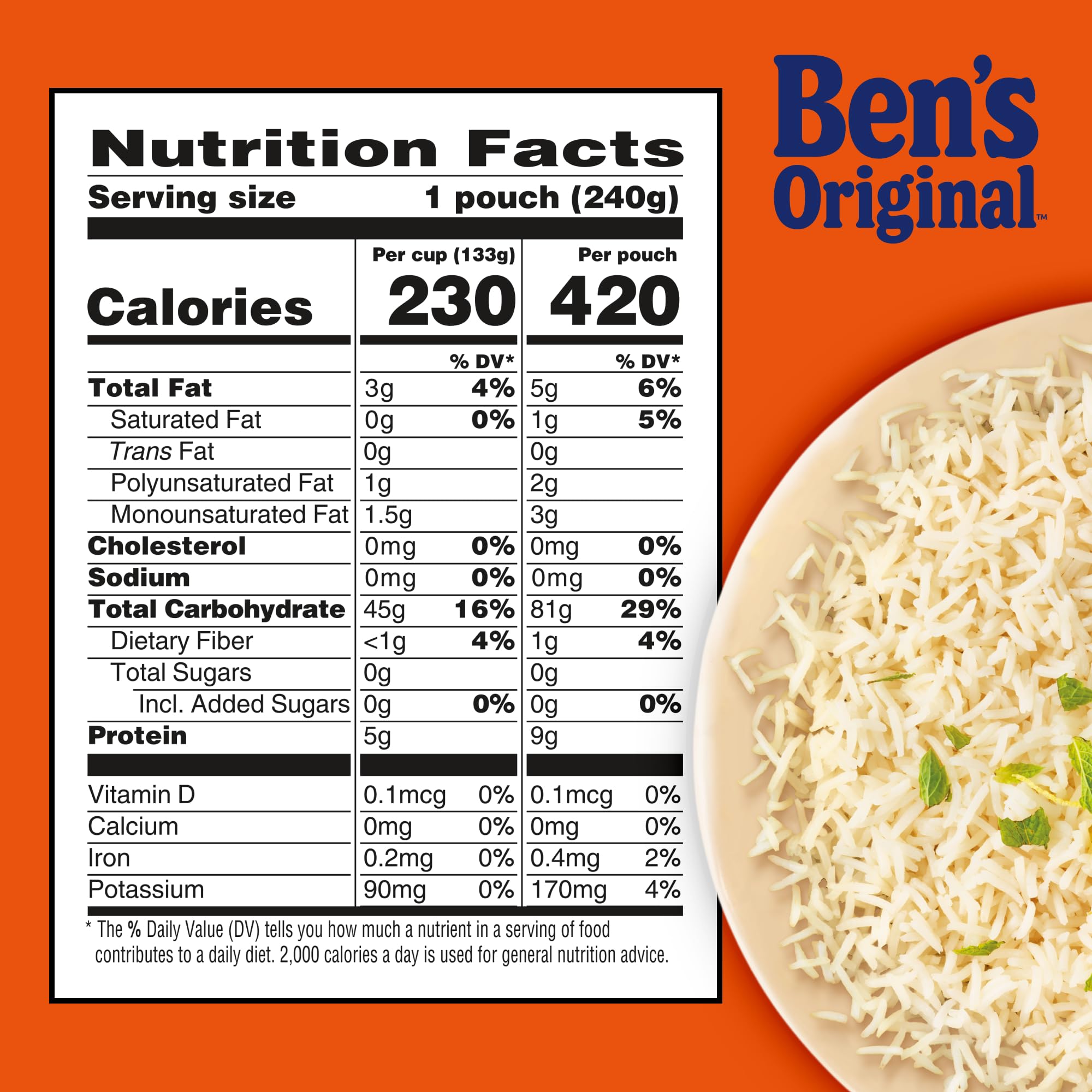 Ben's Original served in a kitchen setting highlighting fast family meals