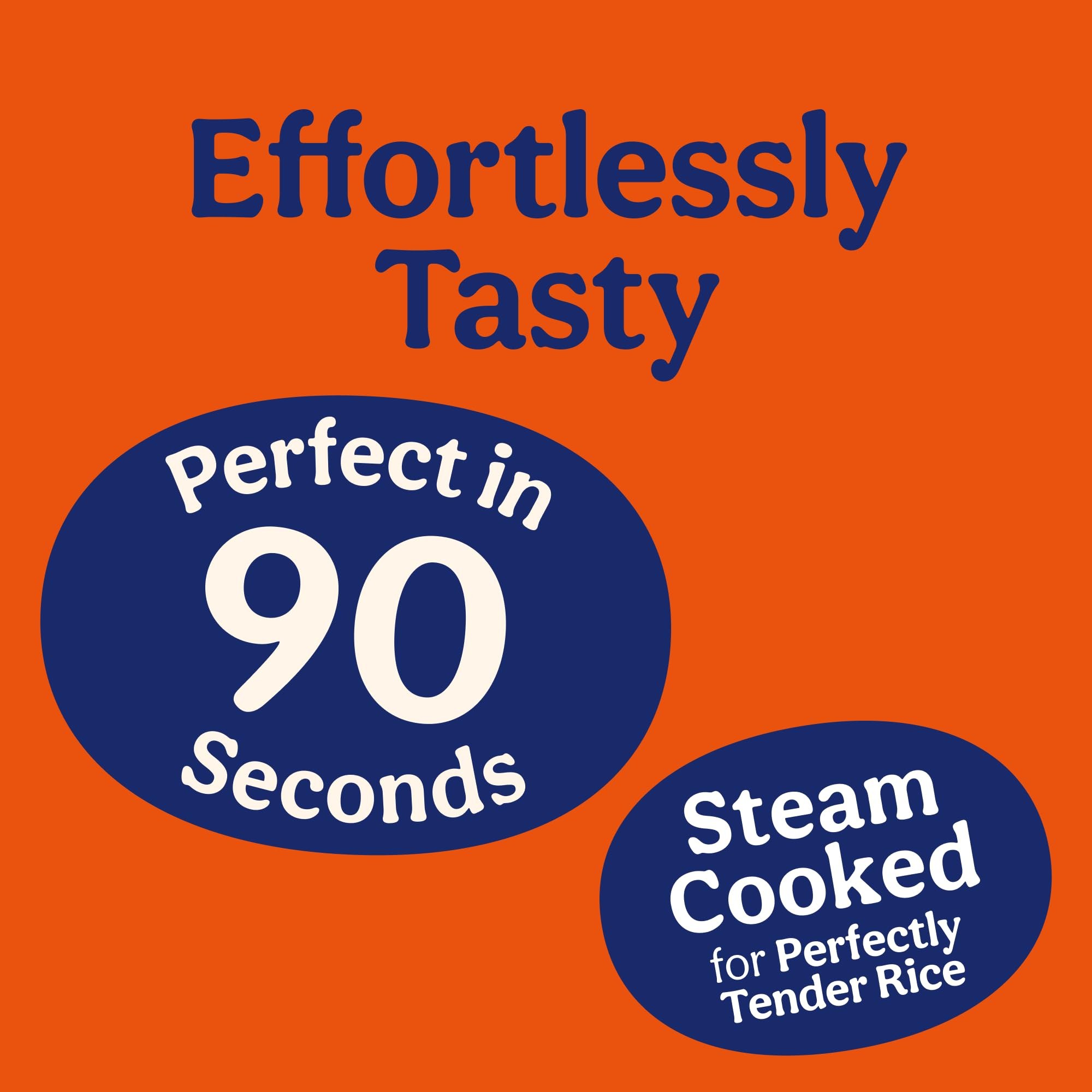 Ben's Original cooked basmati grains close-up showing fine texture benefit