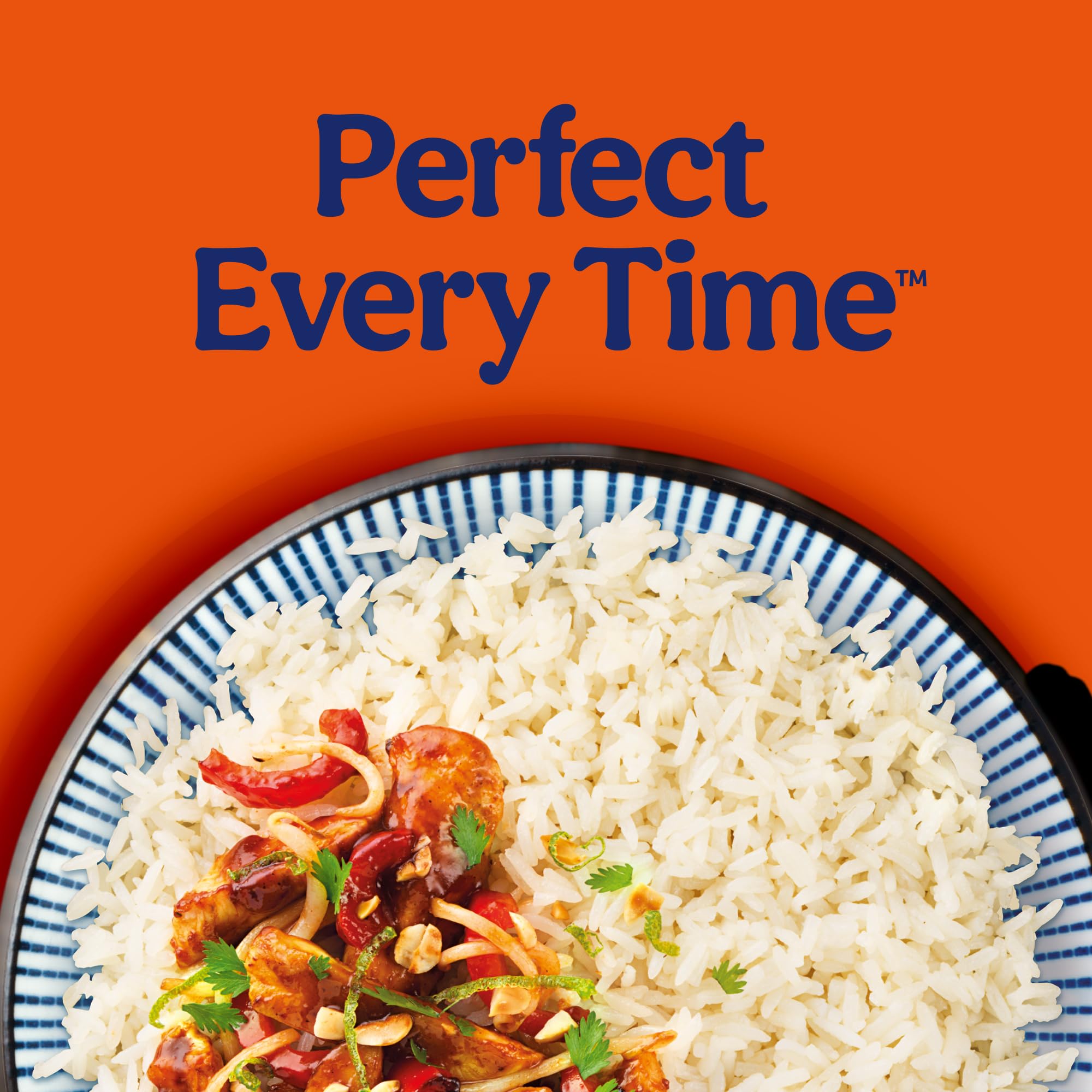 Ben's Original close-up jasmine rice grains showing texture and aromatic appeal