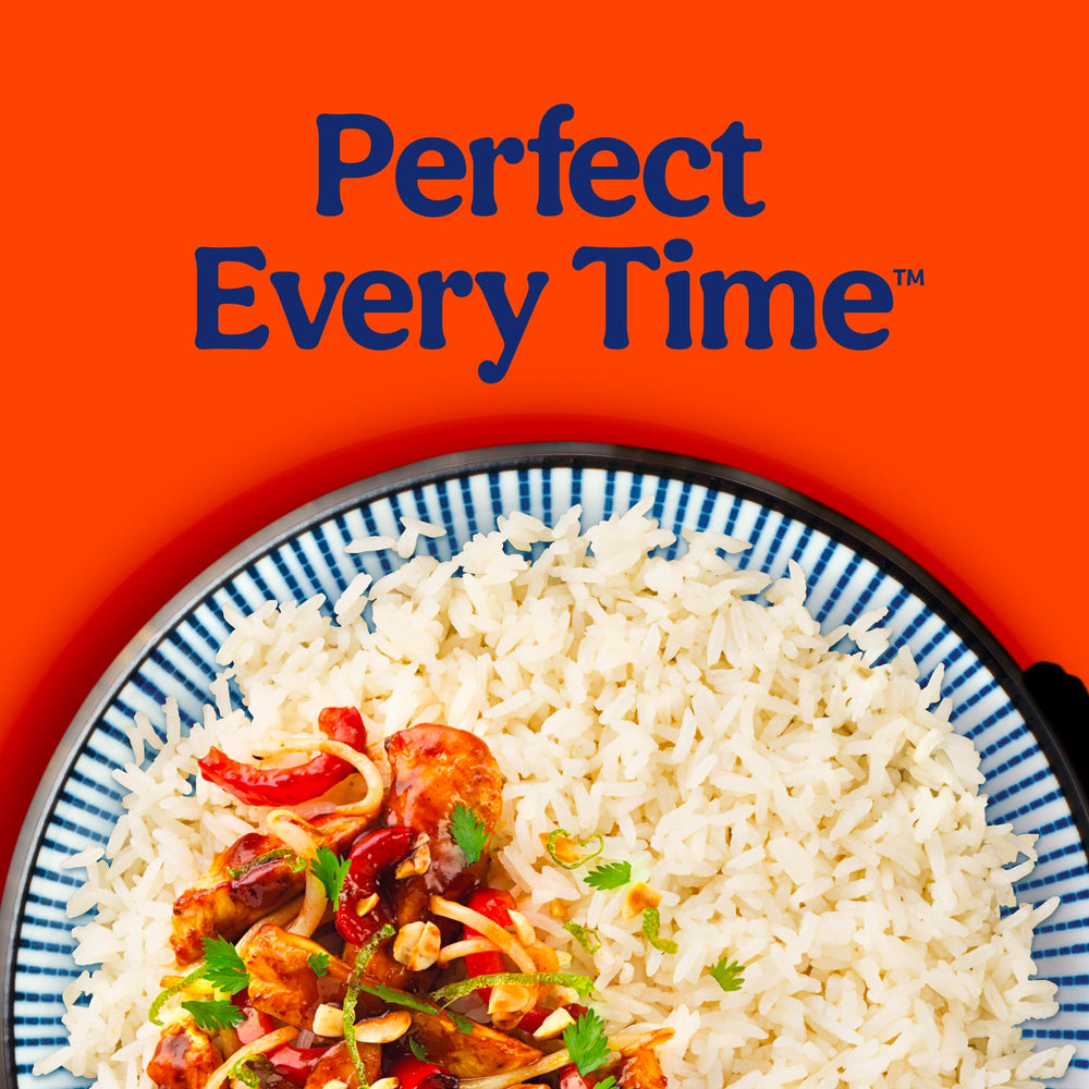 Ben's Original close-up jasmine rice grains showing texture and aromatic appeal