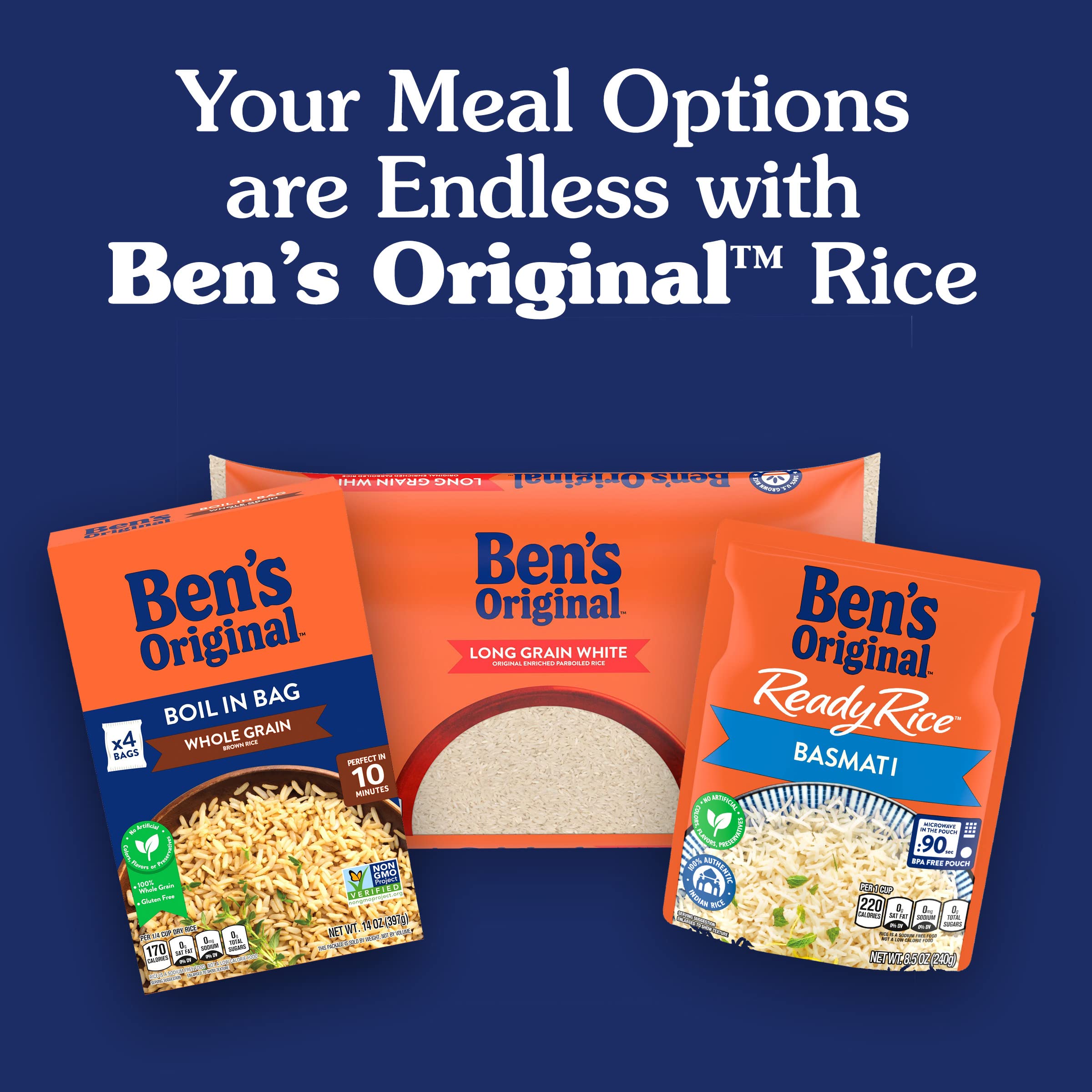 Ben's Original chicken fried rice plated showing versatile recipe use