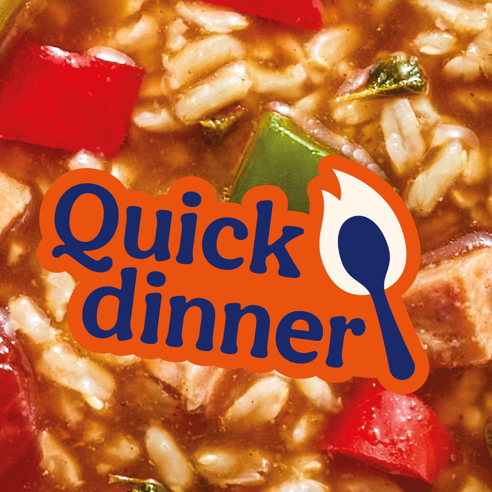 Ben's Original bowl in microwave demonstrating fast 90-second reheating convenience