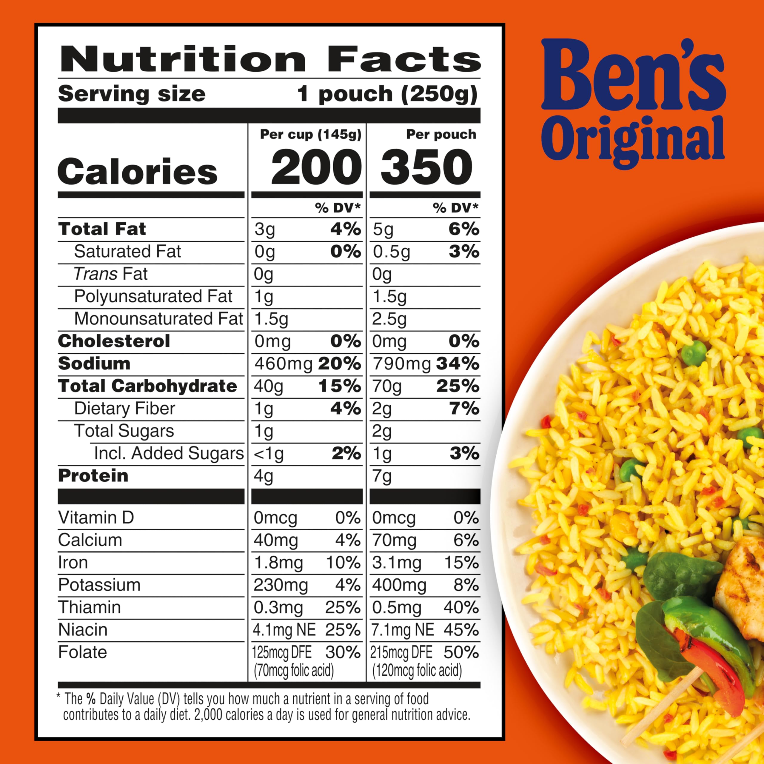 Ben's Original bowl in kitchen setting demonstrating fast family dinner