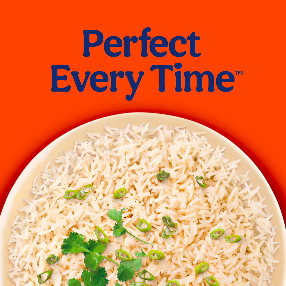 Ben's Original close-up of jasmine rice grains showing delicate texture