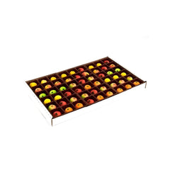 Bergen Marzipan front box view showing colorful fruit assortment and gift appeal
