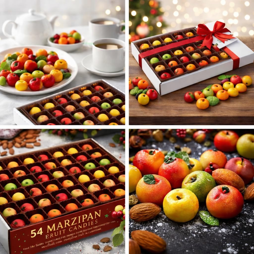 Bergen Marzipan next to a ruler showing one-inch piece size for portioning