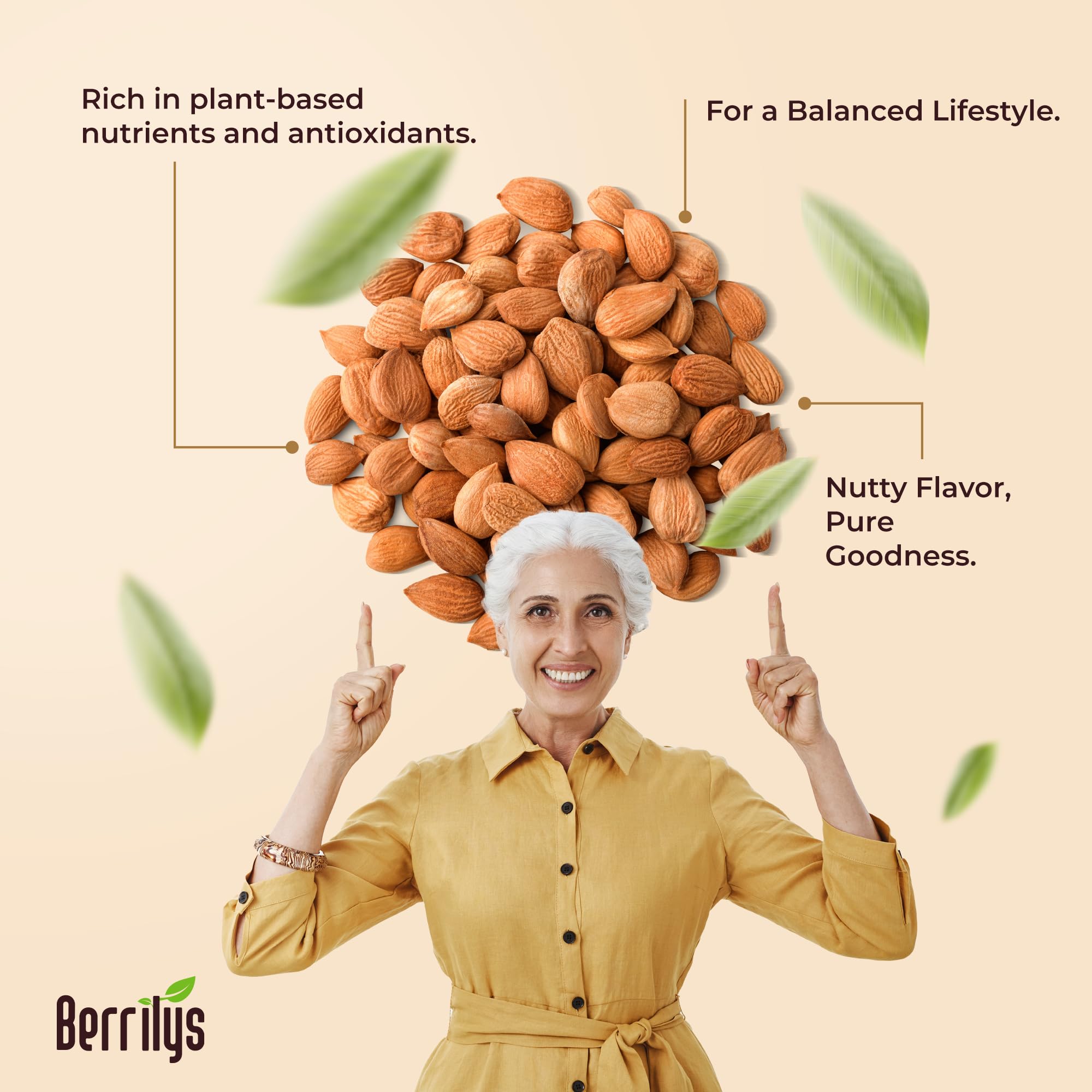 Berrilys baked goods using powder showing improved moisture and nutty flavor